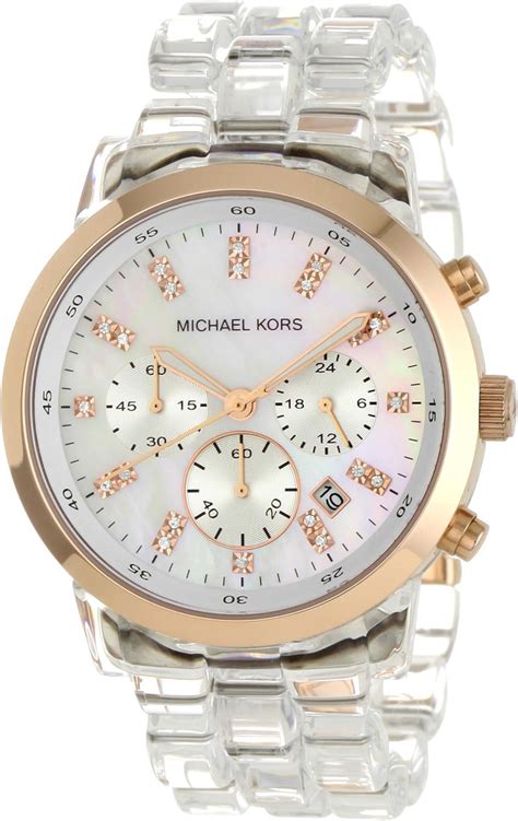 biały zegarek michael kors|Michael Kors ladies watches.